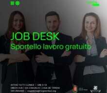 Job Desk è il nuovo sportello lavoro gratuito al servizio del territorio 